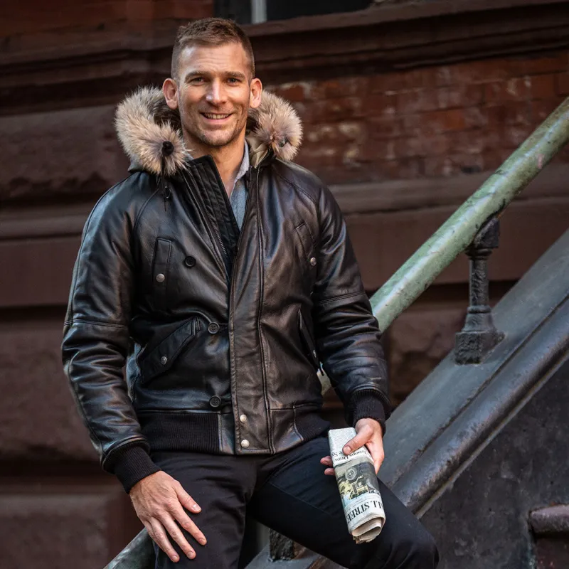 Leather N2B Jacket Z21U039 sold by Cockpit USA