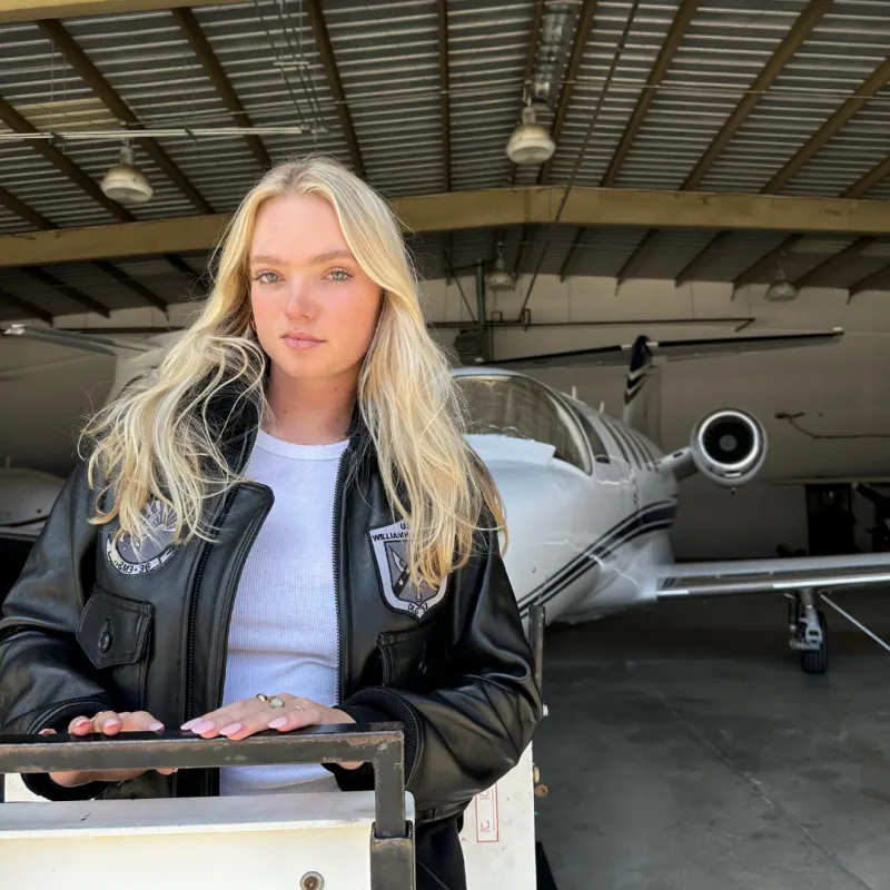 Women's Stealth Top Gun Jacket W71Z003 - All-Black sold by Cockpit USA