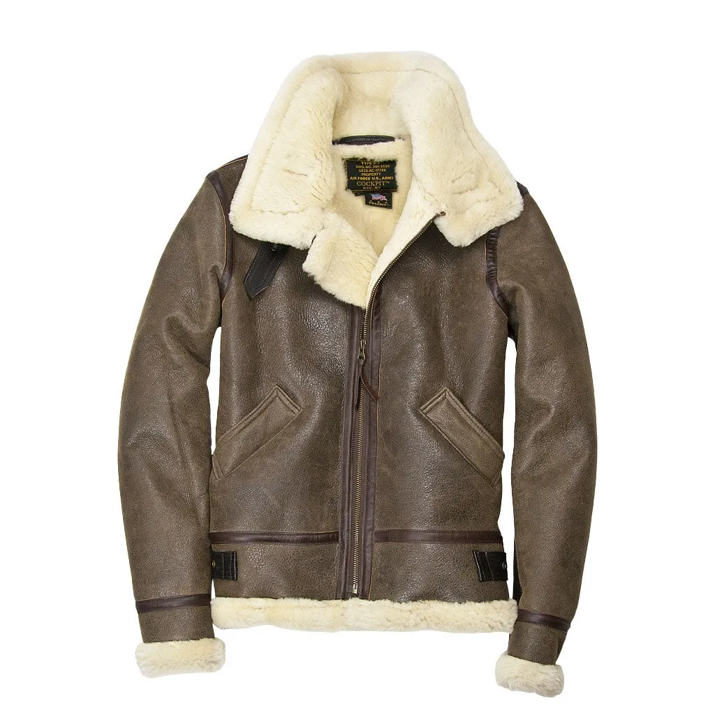 Women's Hooded Sheepskin Jacket W72N500 sold by Cockpit USA product image thumbnail 5