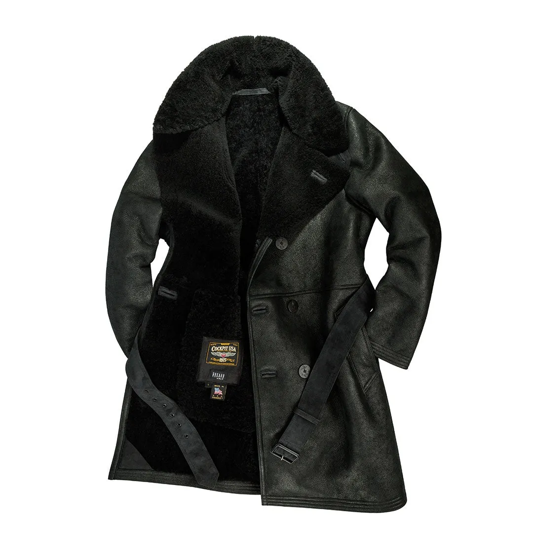 The Highview Shearling Trench Z21W108 sold by Cockpit USA product image thumbnail 4