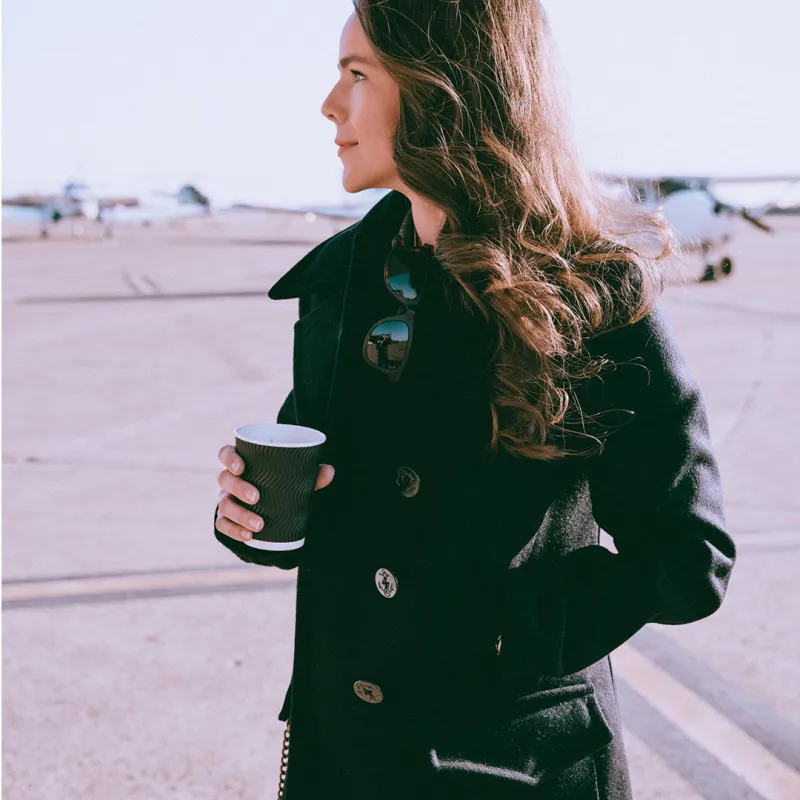 Womens Navy Peacoat W78X002 sold by Cockpit USA