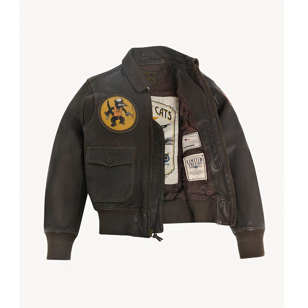 Black Eagle USN G-1 Flight Jacket Z21X007 sold by Cockpit USA product image thumbnail 4