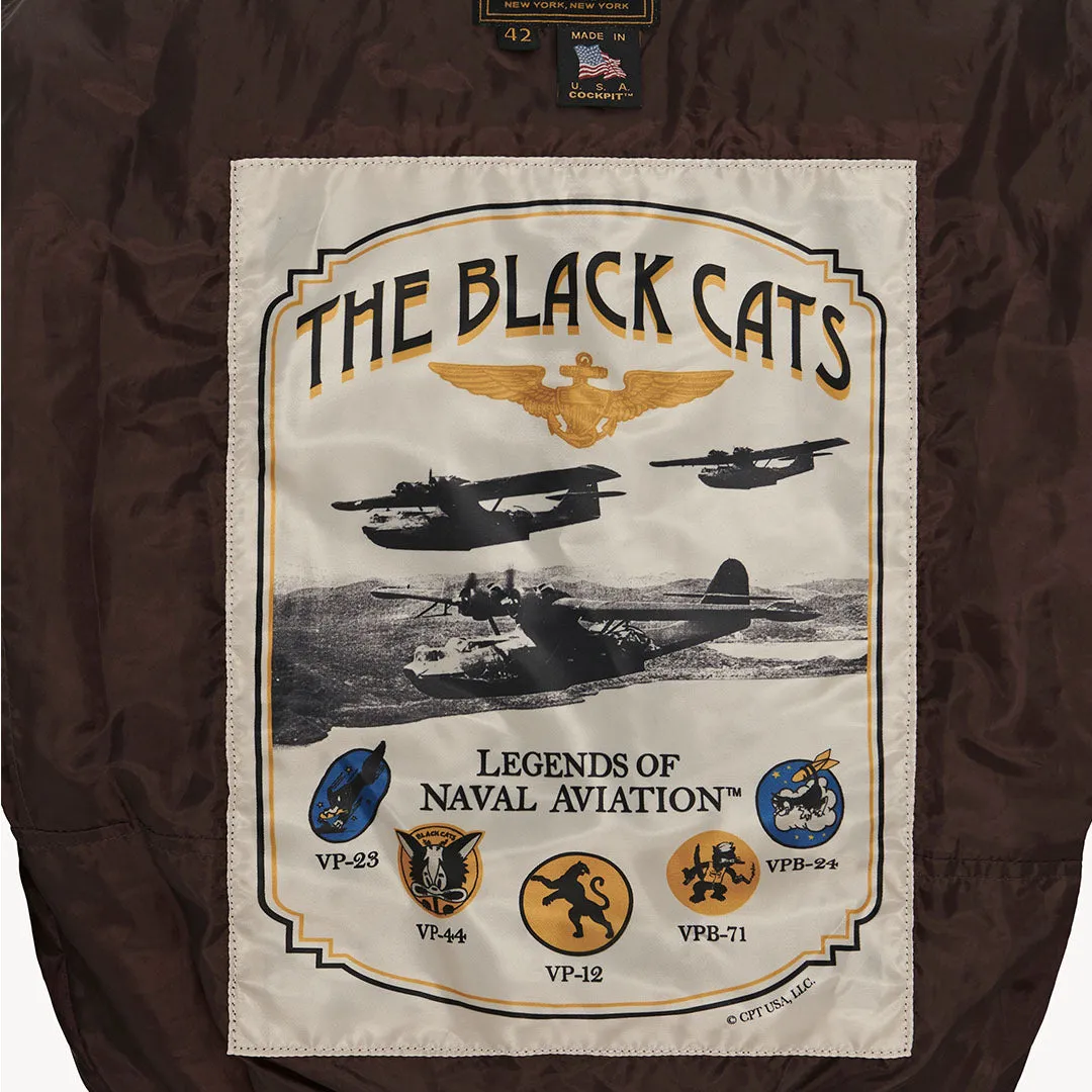 Black Eagle USN G-1 Flight Jacket Z21X007 sold by Cockpit USA product image thumbnail 5