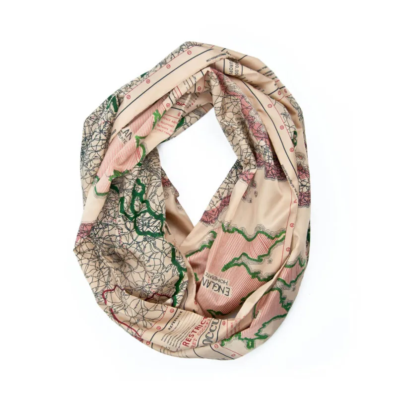 Infinity Escape Map Scarf Z99V006 made by Cockpit USA