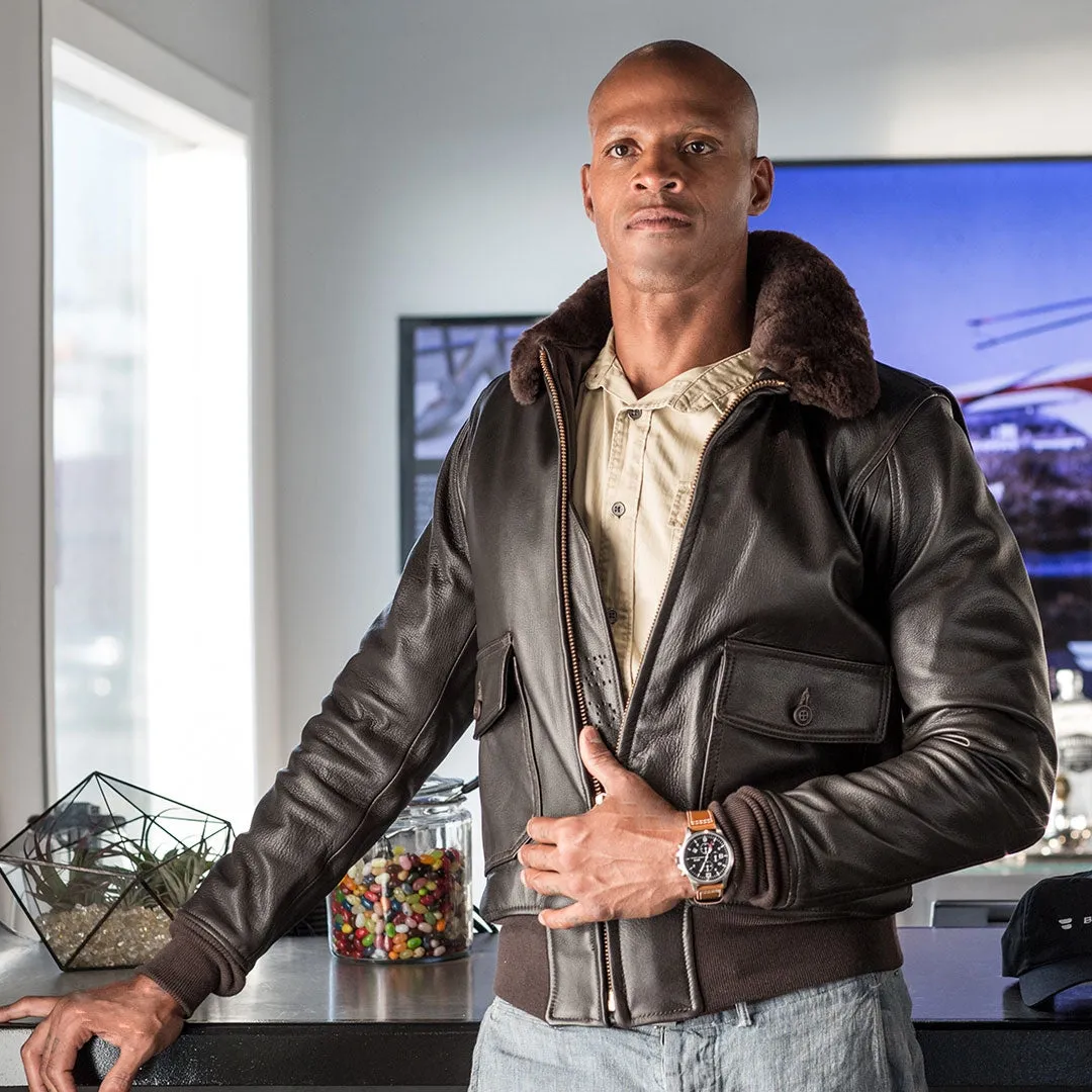 G-1 Flight Jacket with Removable Collar LONG/TALL Z2108ML sold by Cockpit USA product image thumbnail 2