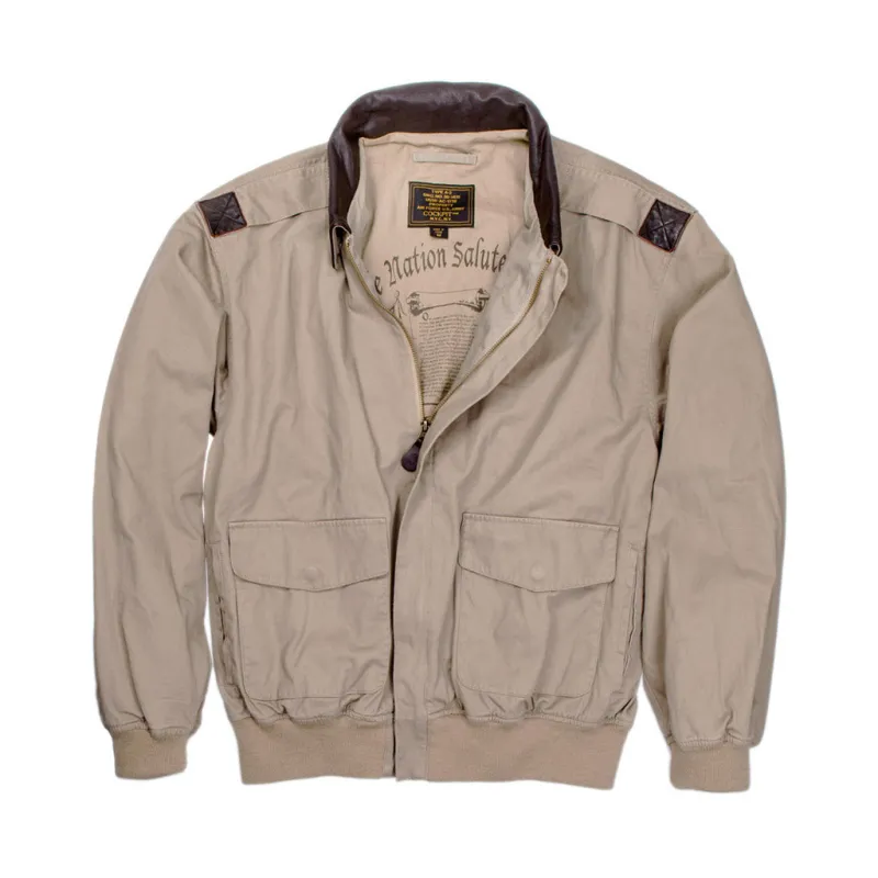 Cotton A-2 Flight Jacket Z29S79 sold by Cockpit USA