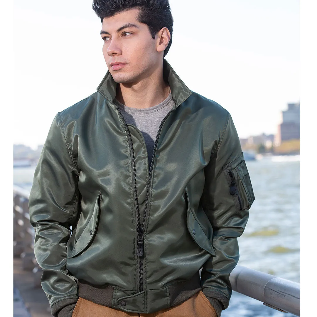 M-86© Nylon Flight Bomber Jacket Z24R006 sold by Cockpit USA product image thumbnail 2