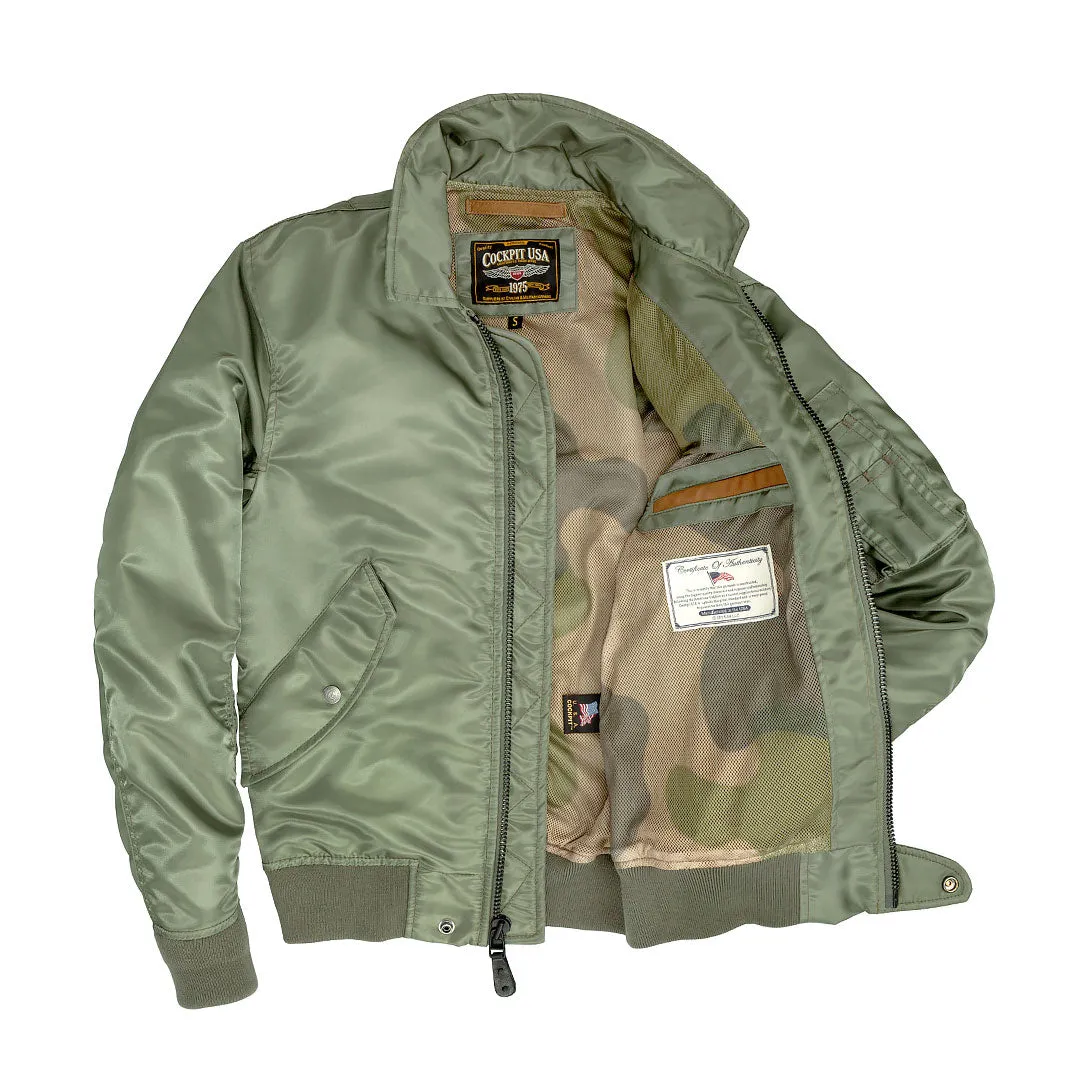 M-86© Nylon Flight Bomber Jacket Z24R006 sold by Cockpit USA product image thumbnail 4