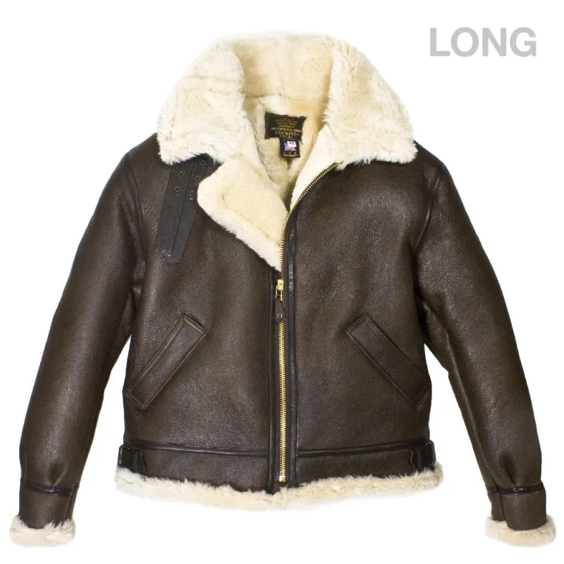 B-3 Sheepskin Jacket (Long) Z2102ML sold by Cockpit USA