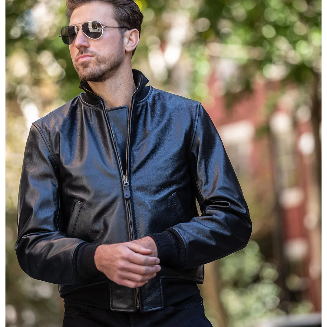 Leather Tanker Jacket Z21E012 sold by Cockpit USA