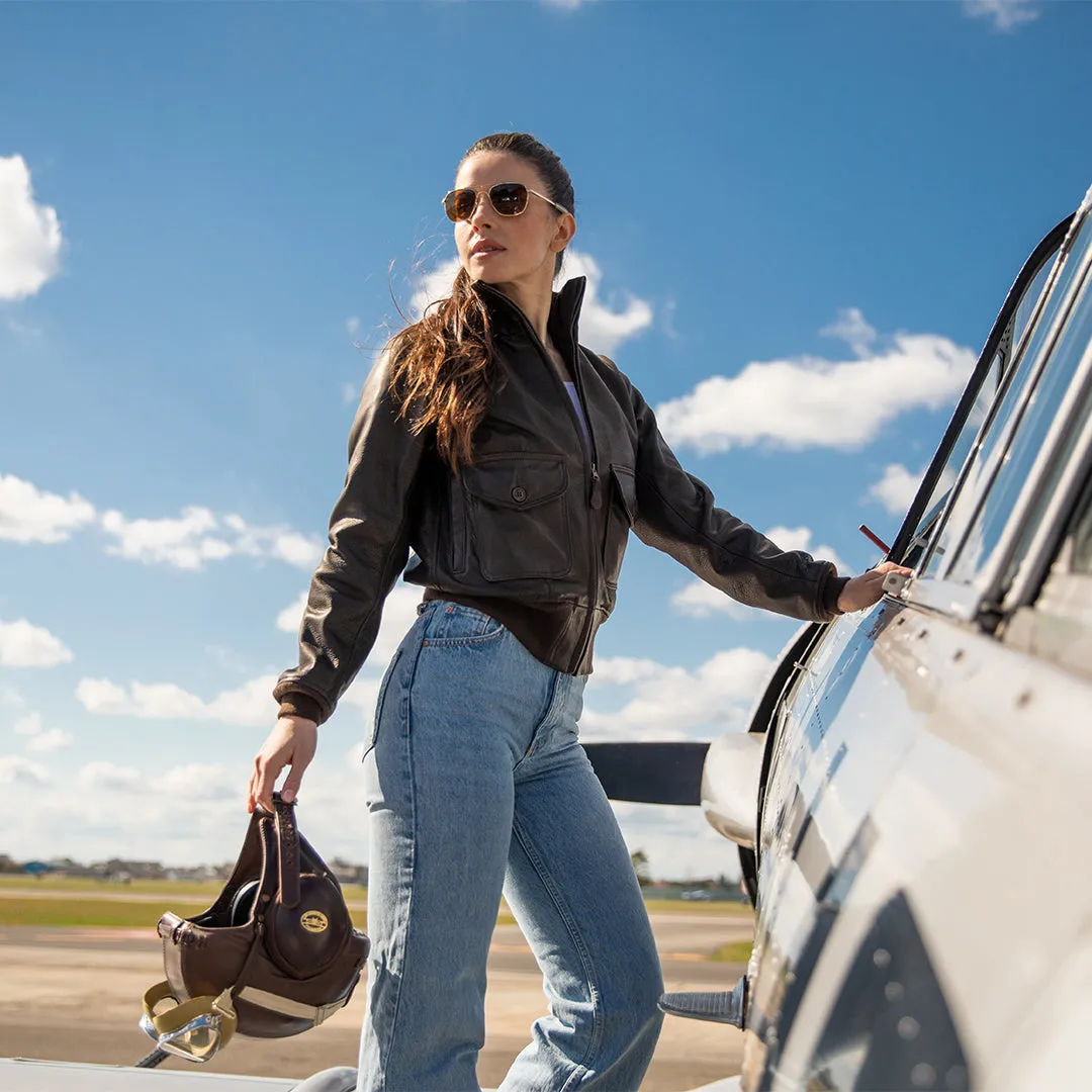 The Amelia Jacket W21G001 sold by Cockpit USA