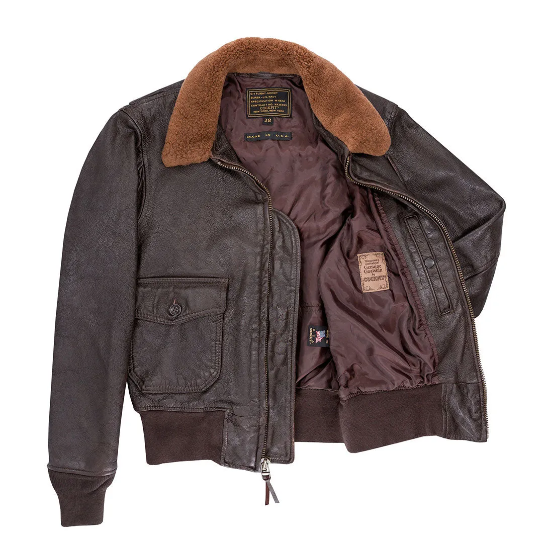 Classic Naval Aviator's "100 Mission™" Flight Jacket (without patches) Z21C0071 sold by Cockpit USA product image thumbnail 4