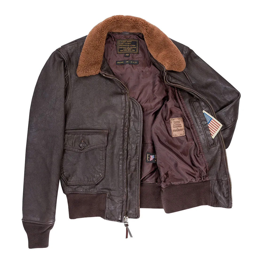 Classic Naval Aviator's "100 Mission™" Flight Jacket (without patches) Z21C0071 sold by Cockpit USA product image thumbnail 3