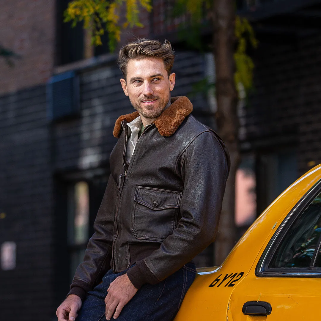 Classic Naval Aviator's "100 Mission™" Flight Jacket (without patches) Z21C0071 sold by Cockpit USA product image thumbnail 2