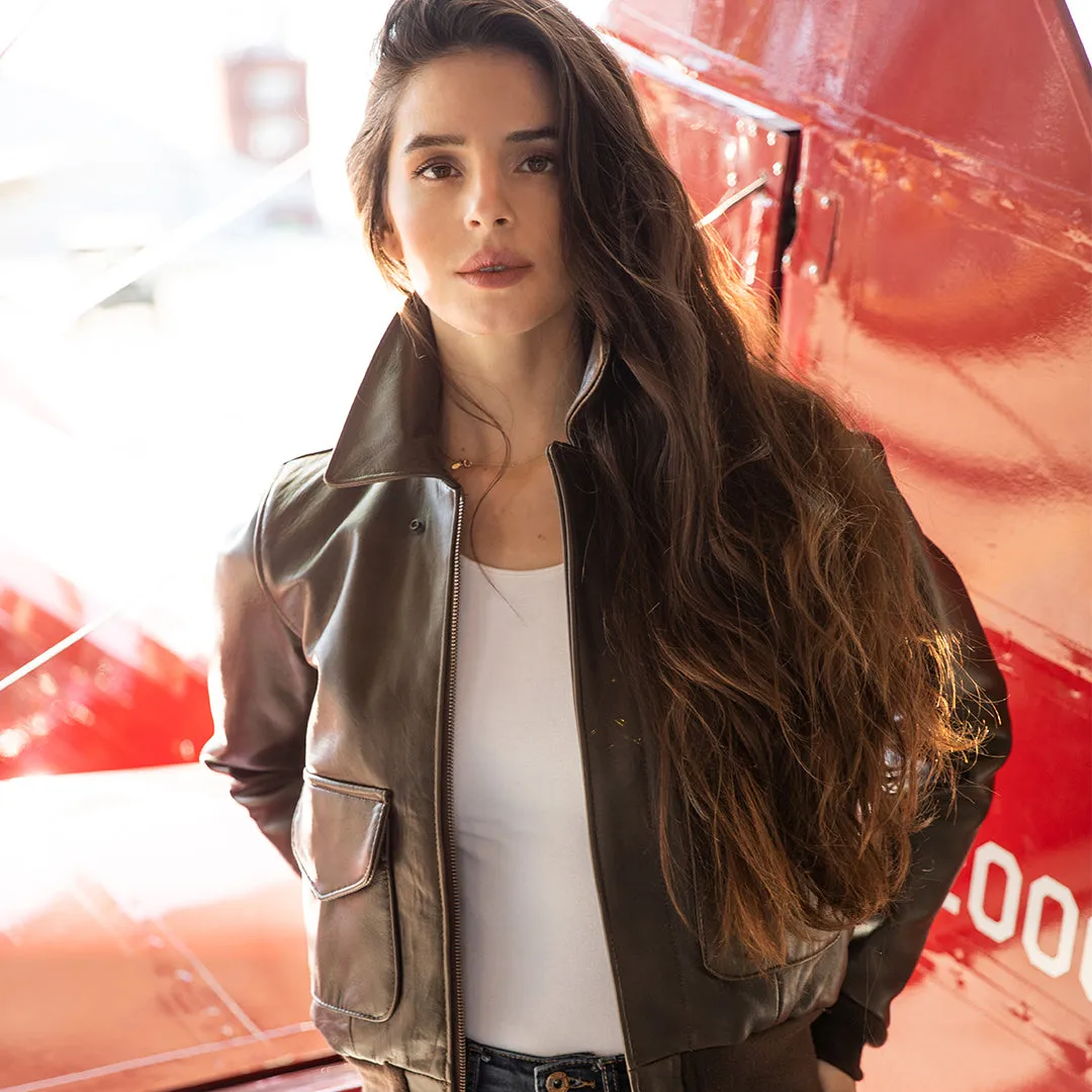 WASP A-2 Flight Jacket W2567 sold by Cockpit USA product image thumbnail 5