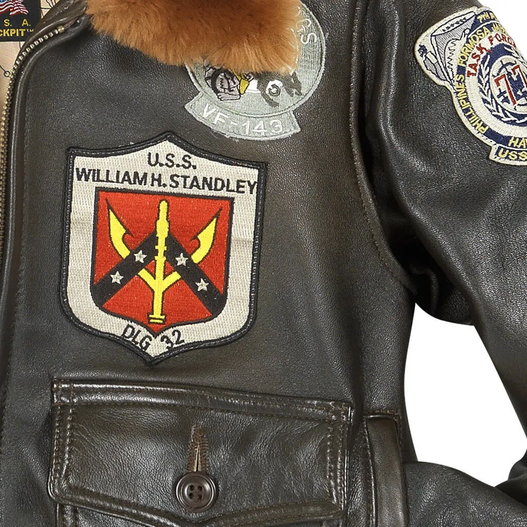 Women's Top Gun Flight Jacket W201036 sold by Cockpit USA product image thumbnail 4