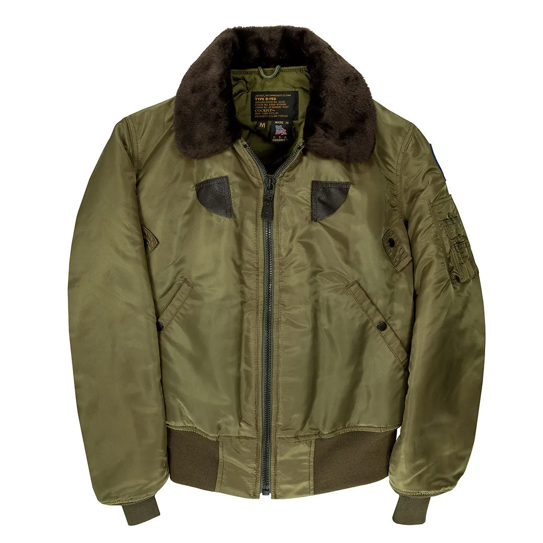 B-15 Nylon Bomber Jacket Z2213 sold by Cockpit USA product image thumbnail 5