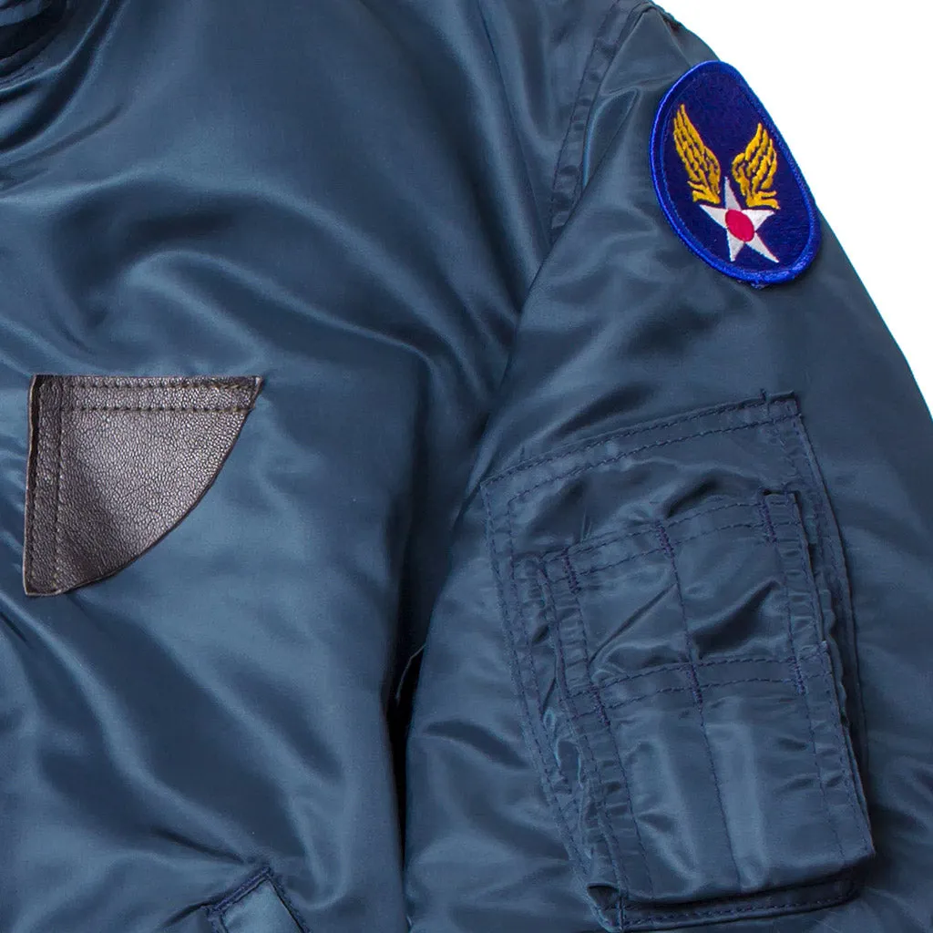 B-15 Nylon Bomber Jacket Z2213 sold by Cockpit USA product image thumbnail 4