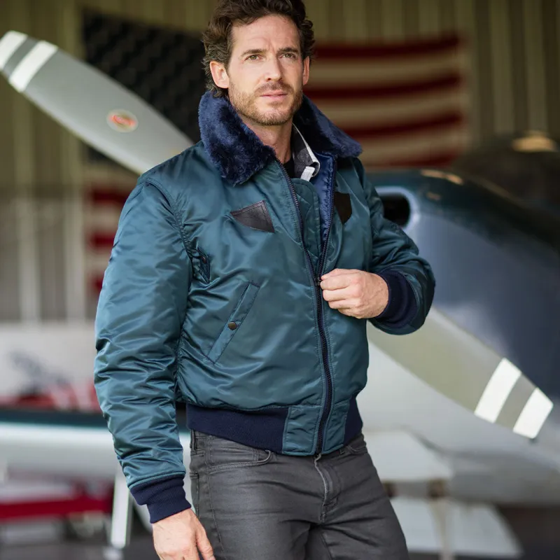 B-15 Nylon Bomber Jacket Z2213 sold by Cockpit USA
