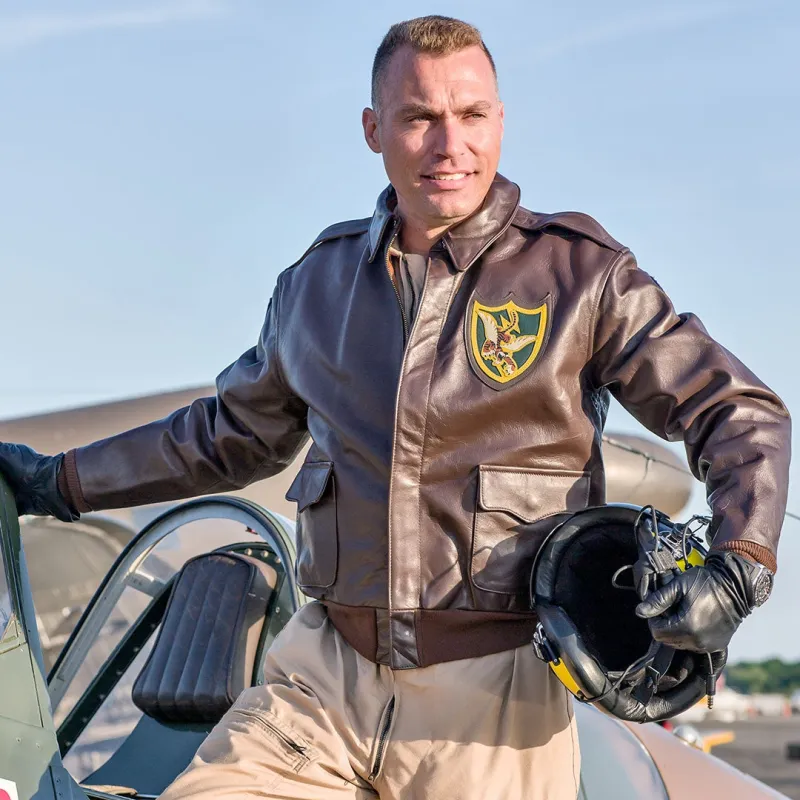 Flying Tigers 23rd Fighter Group Jacket Z21V60 sold by Cockpit USA