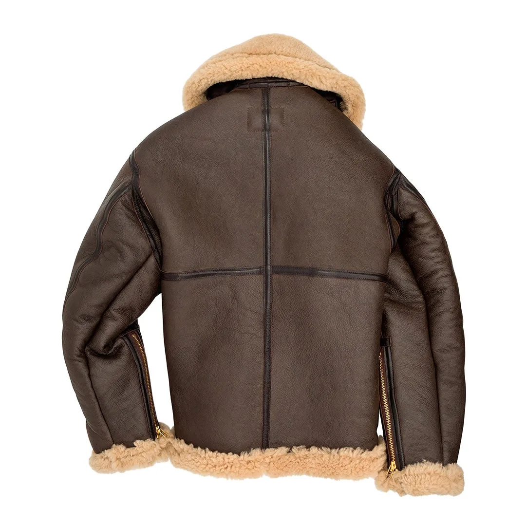 R.A.F Sheepskin Bomber Jacket Z2109 sold by Cockpit USA product image thumbnail 3