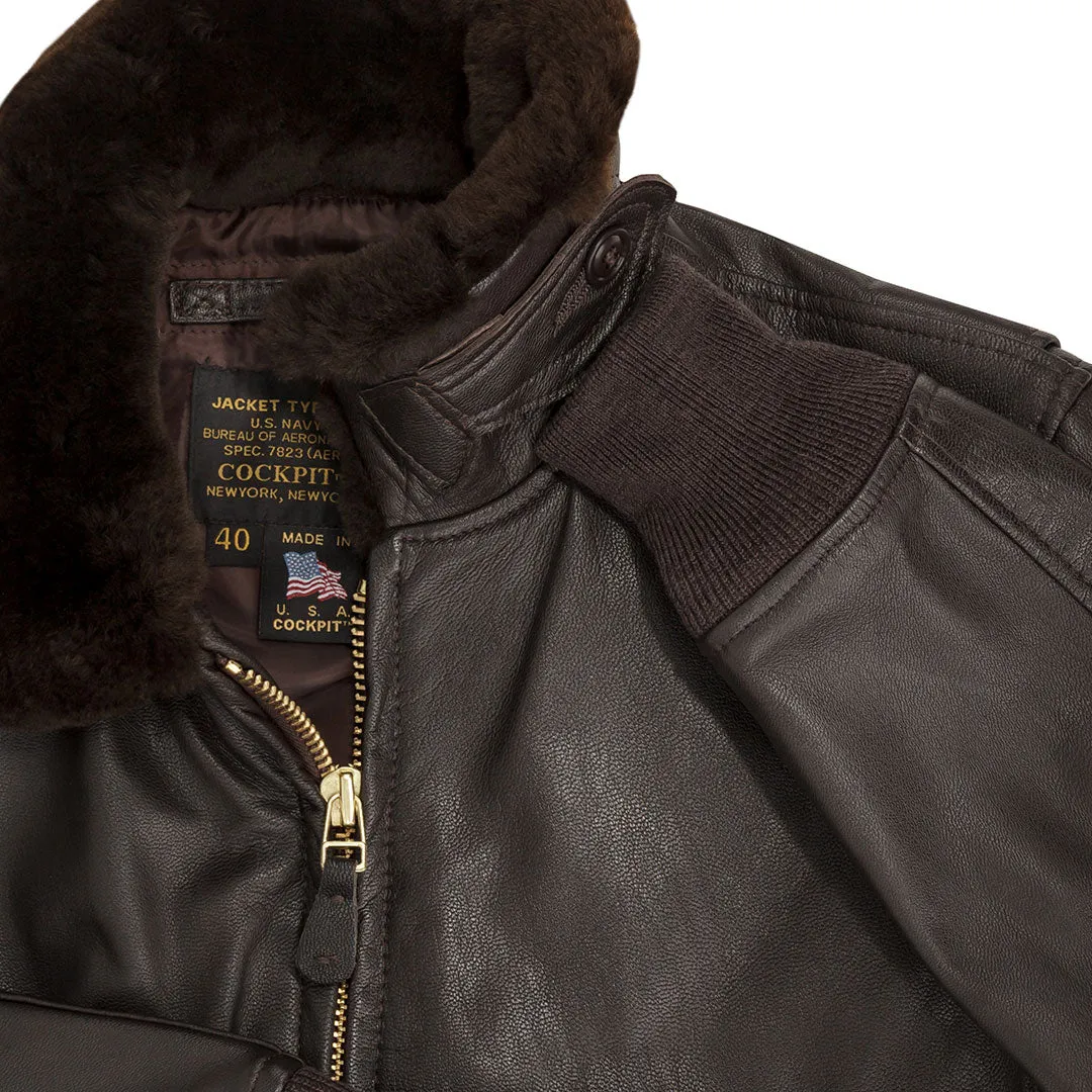 U.S. Navy Issue Mil Spec G-1 Jacket Z2108 sold by Cockpit USA product image thumbnail 5