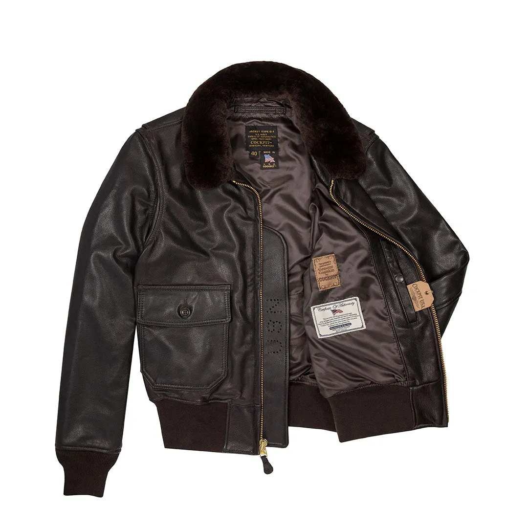 U.S. Navy Issue Mil Spec G-1 Jacket Z2108 sold by Cockpit USA product image thumbnail 3