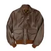WWII Government Issue A-2 Jacket Z2107H in Brown sold by Cockpit USA