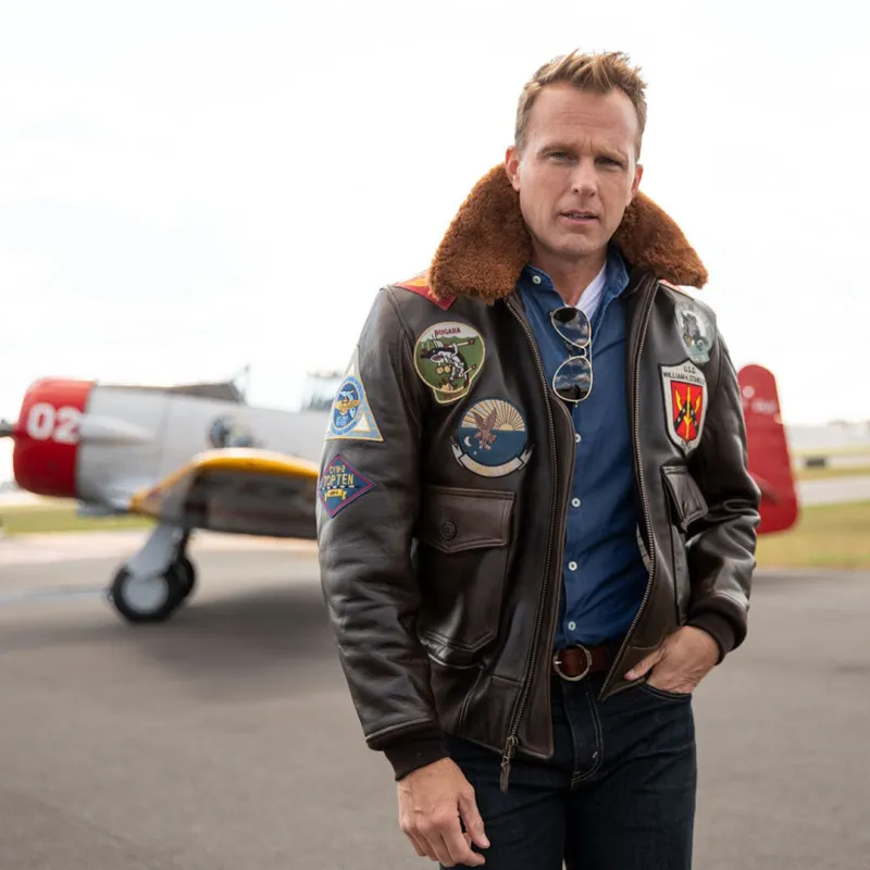 Top Gun Navy G-1 Jacket Z201036M sold by Cockpit USA