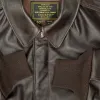 WWII Government Issue A-2 Jacket Z2107H in Mahogany sold by Cockpit USA