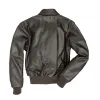 WWII Government Issue A-2 Jacket Z2107H in Mahogany sold by Cockpit USA