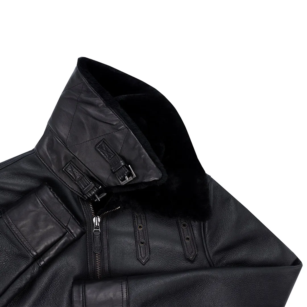 Bailey Cropped Sheepskin Jacket W71C100 sold by Cockpit USA product image thumbnail 5