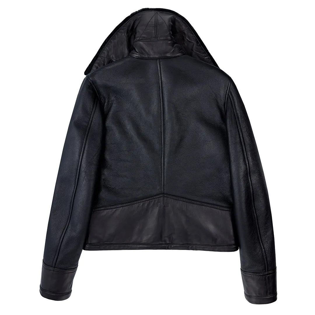 Bailey Cropped Sheepskin Jacket W71C100 sold by Cockpit USA product image thumbnail 3