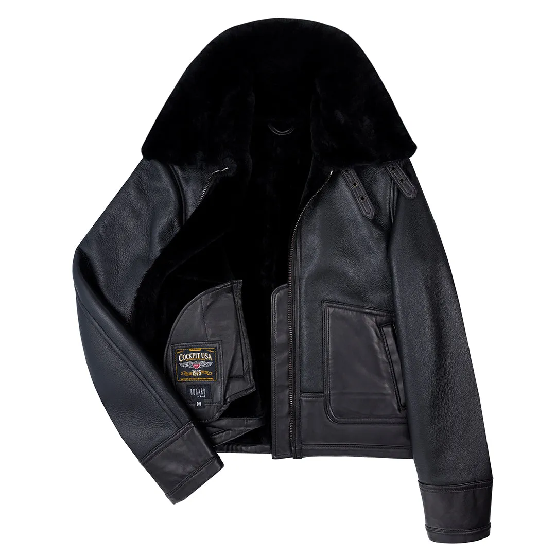 Bailey Cropped Sheepskin Jacket W71C100 sold by Cockpit USA product image thumbnail 2