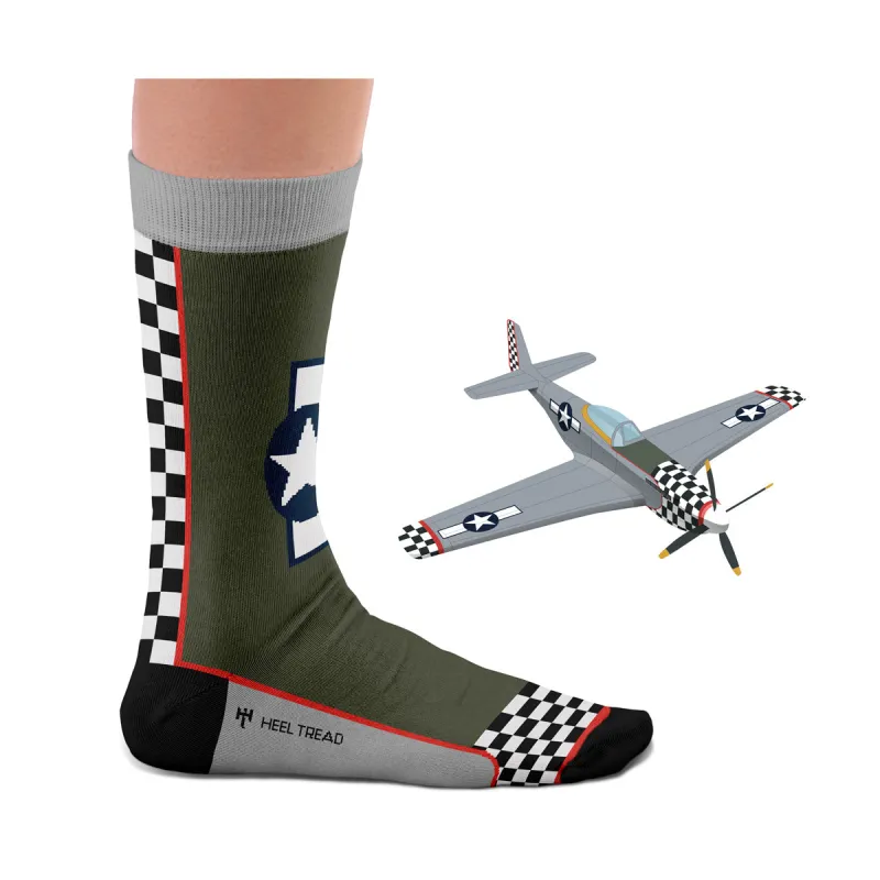 "P51 - Mustang" Socks Z99H103 sold by Cockpit USA