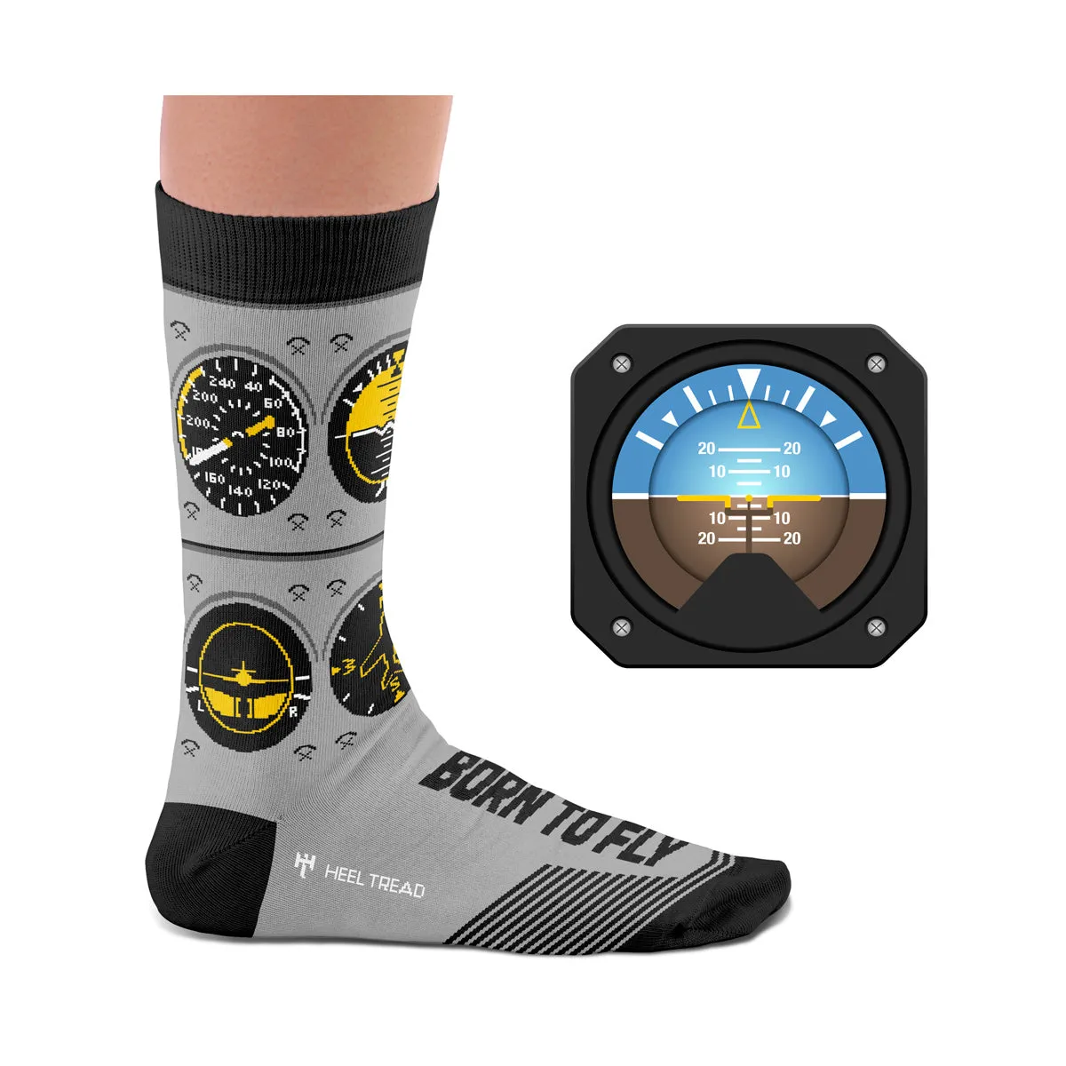 "Aircraft Instruments" Socks Z99H110 sold by Cockpit USA