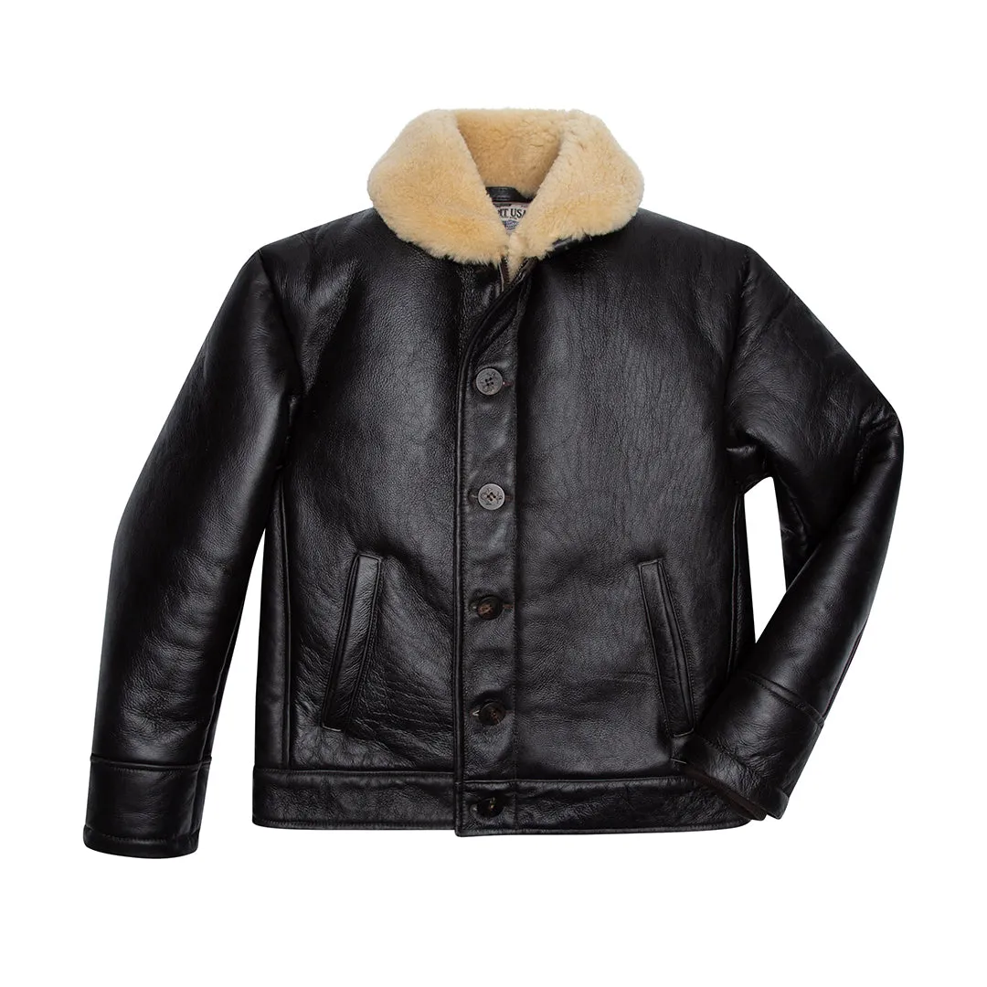 Shearling Deck Jacket Z21F102 sold by Cockpit USA product image thumbnail 3