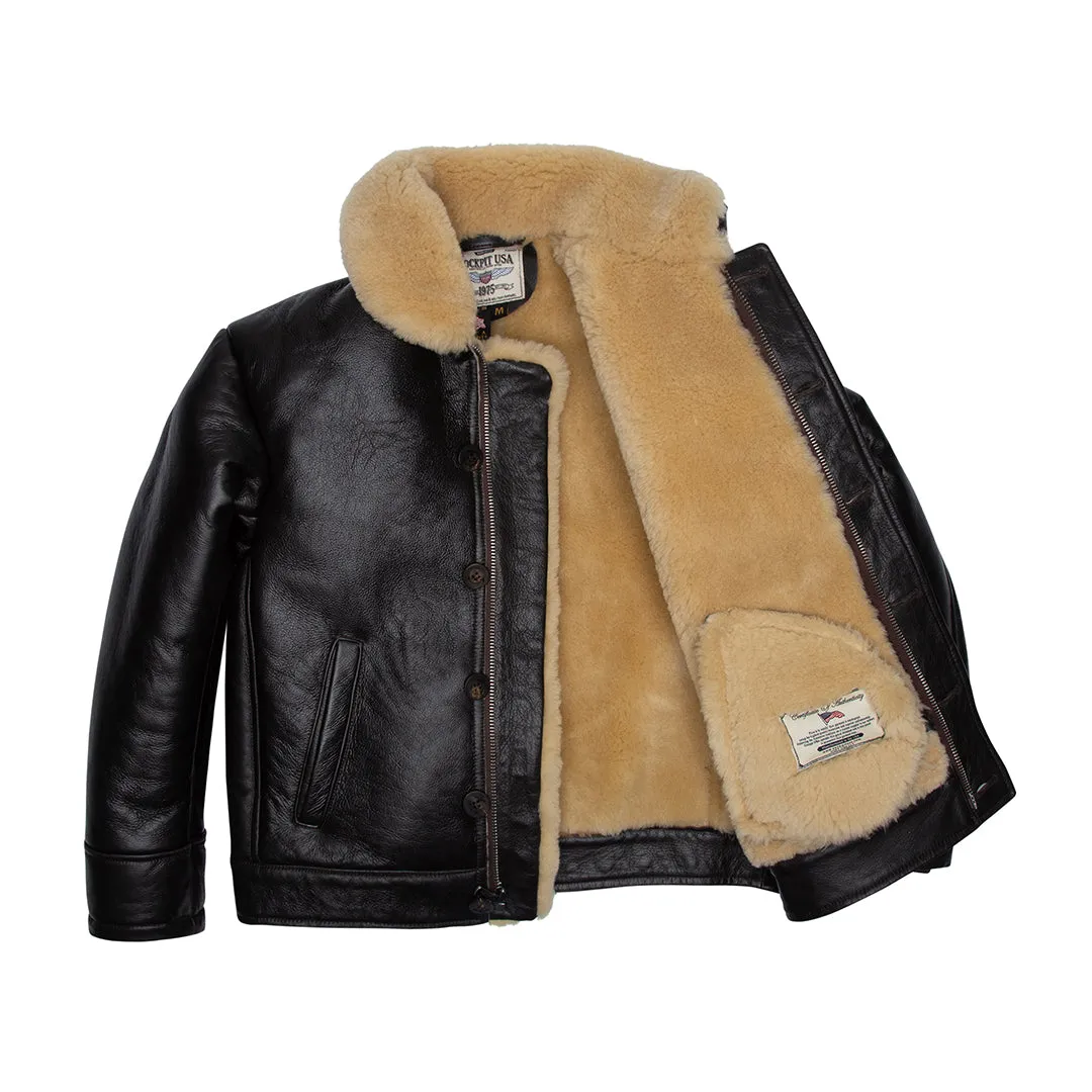 Shearling Deck Jacket Z21F102 sold by Cockpit USA product image thumbnail 4