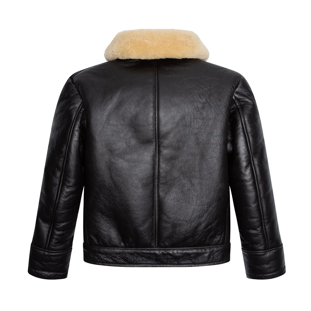 Shearling Deck Jacket Z21F102 sold by Cockpit USA product image thumbnail 5