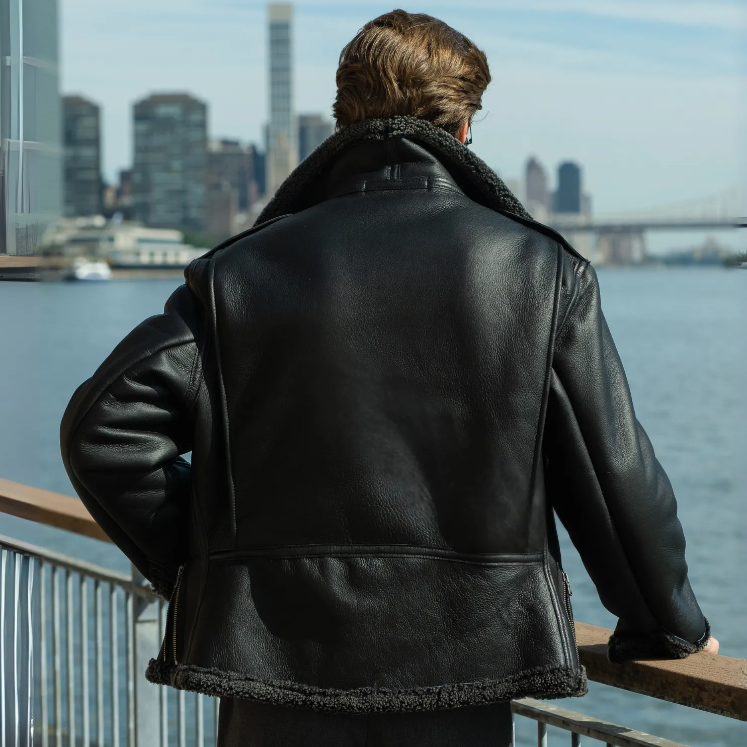 The "Black Ops"© Shearling B-6 Z21F104 sold by Cockpit USA product image thumbnail 2