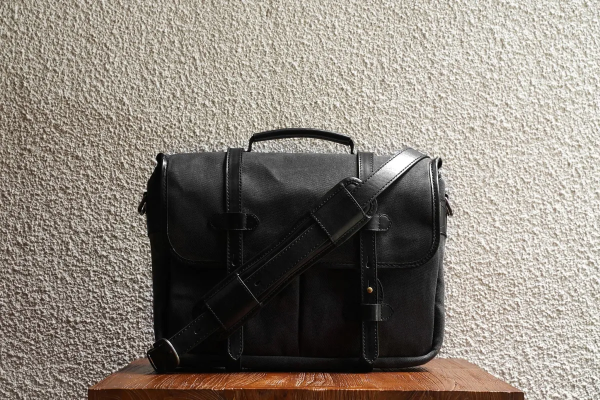 Rana 15/Black - Waxed Twill - 3 Weeks Preorder sold by Cravar
