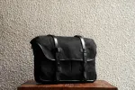 F.C. 15/Black - Waxed Twill sold by Cravar