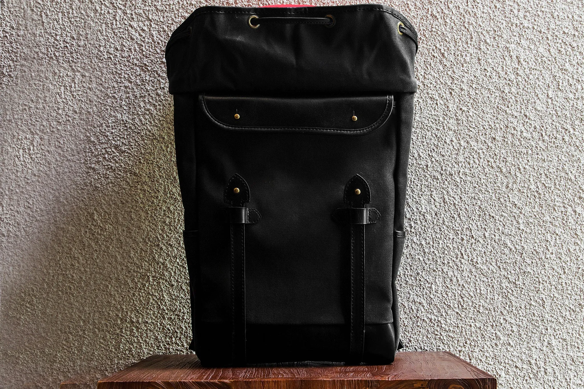 Daypack/Black - Waxed Twill sold by Cravar product image thumbnail 5