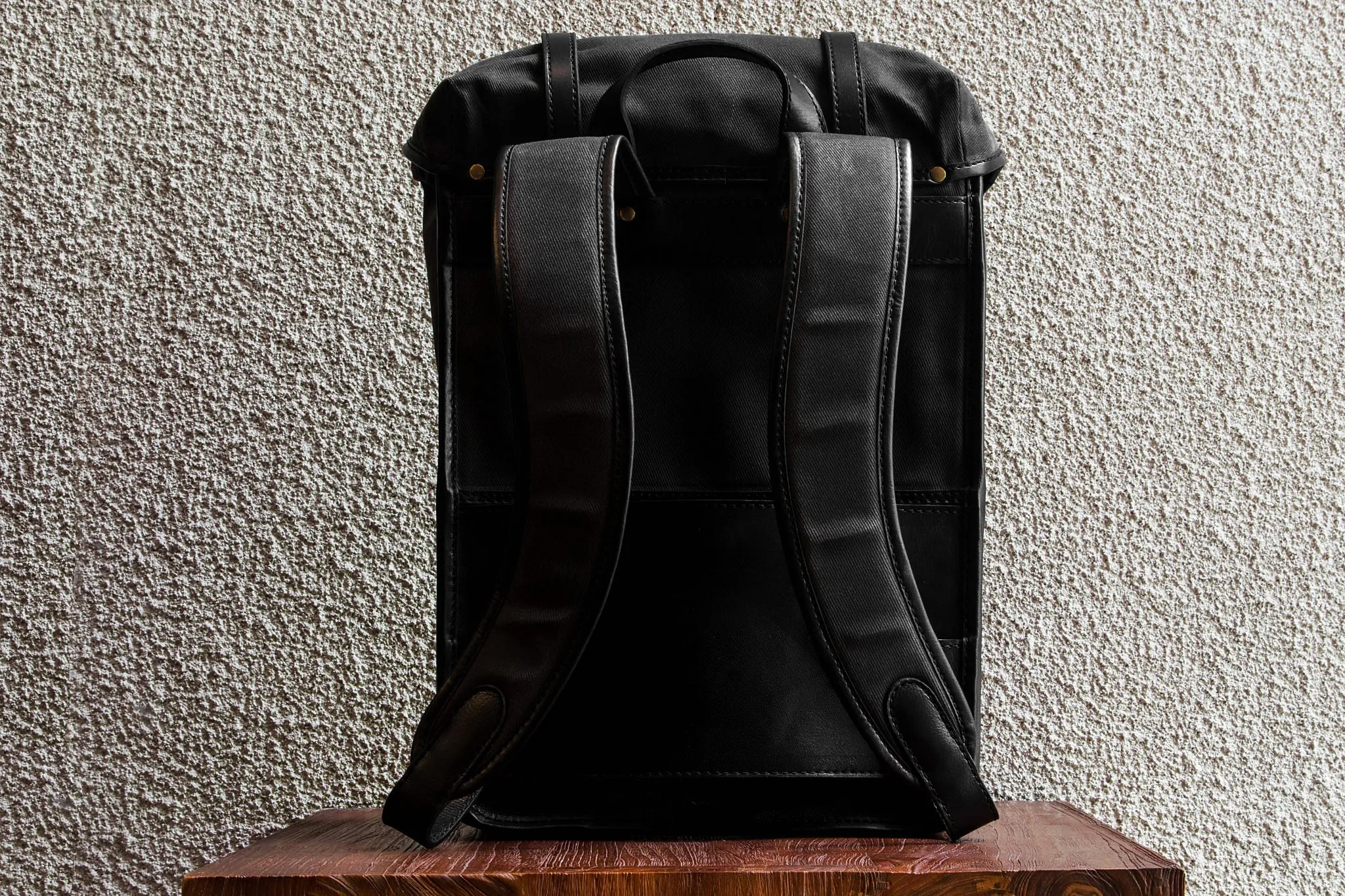 Daypack/Black - Waxed Twill sold by Cravar product image thumbnail 4