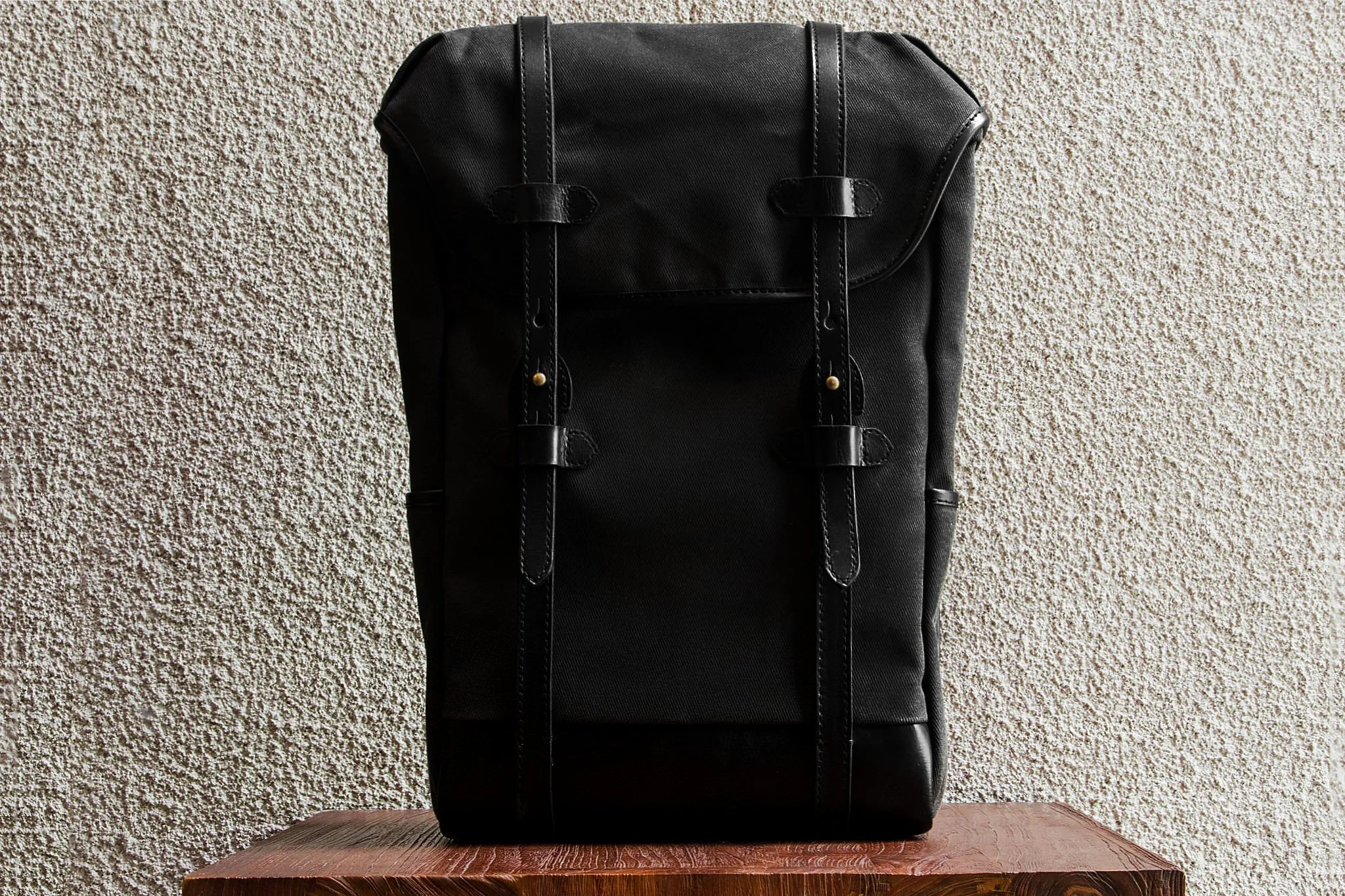 Daypack/Black - Waxed Twill sold by Cravar product image thumbnail 3