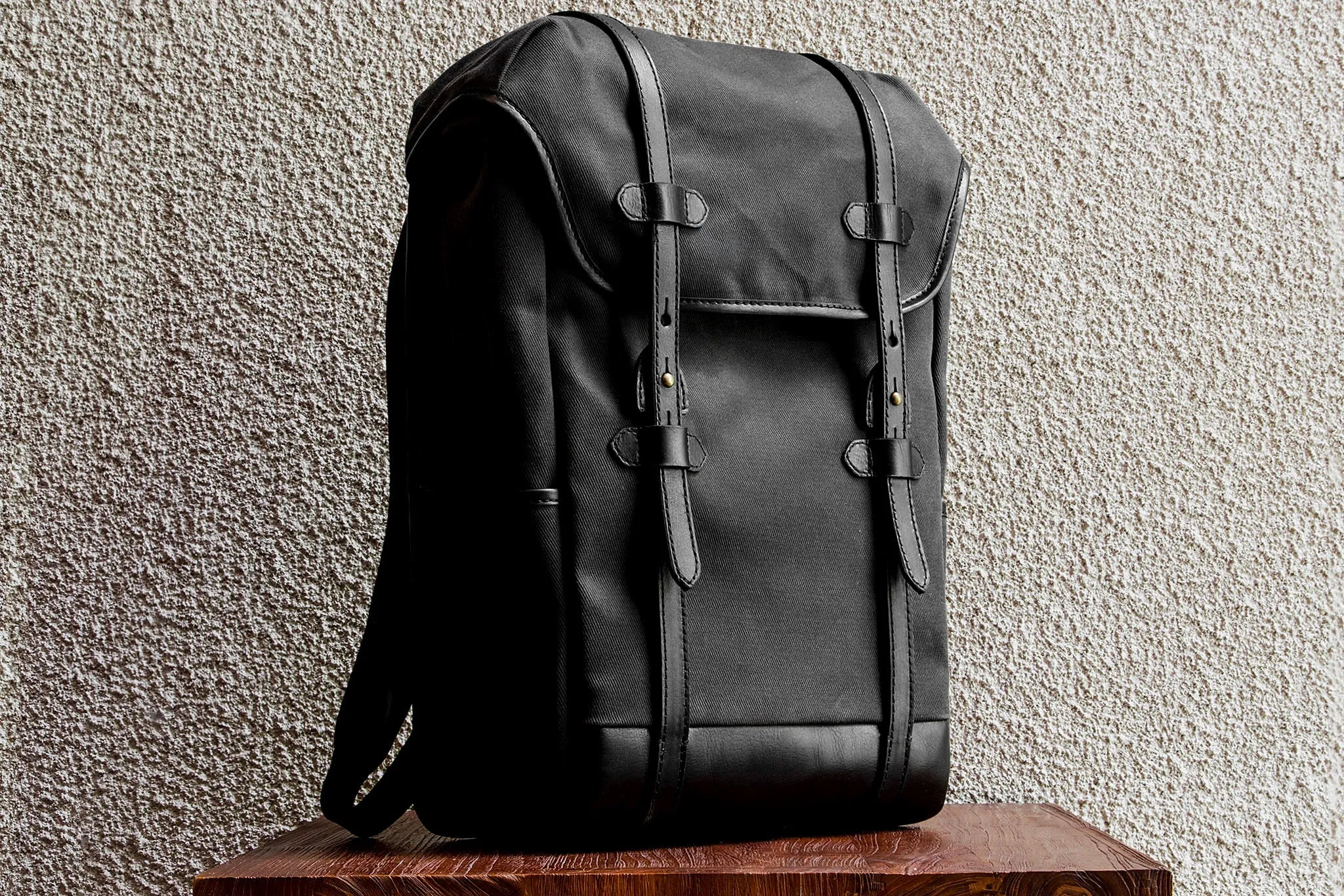 Daypack/Black - Waxed Twill sold by Cravar product image thumbnail 2