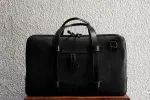 C.O. Travel/Black - Waxed Twill sold by Cravar