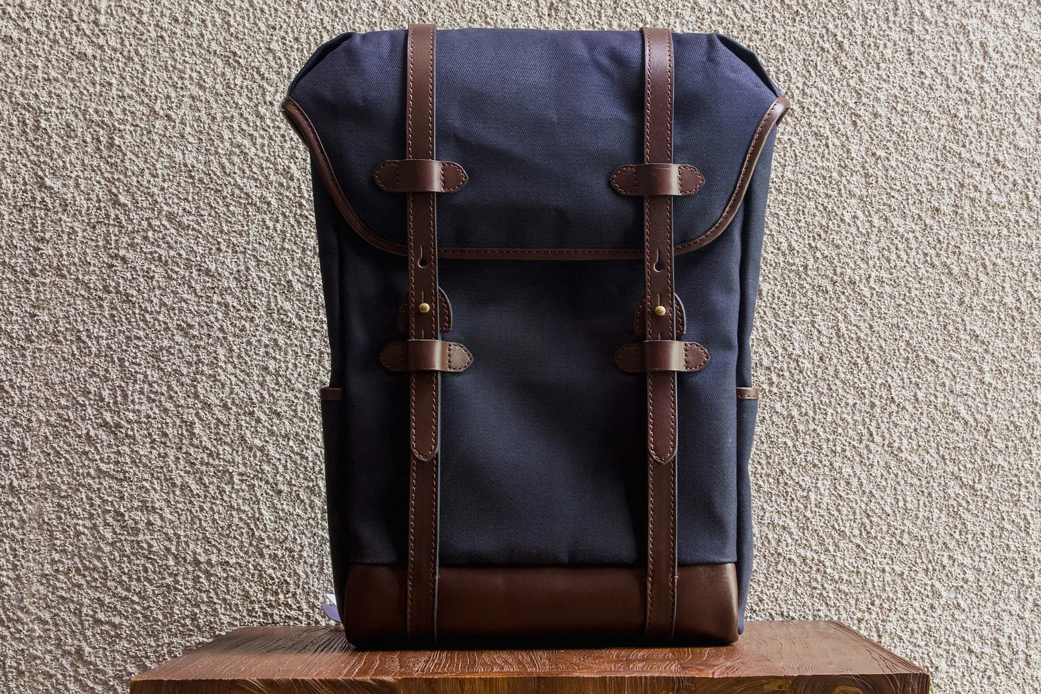 Daypack/Navy - Waxed Twill sold by Cravar product image thumbnail 3