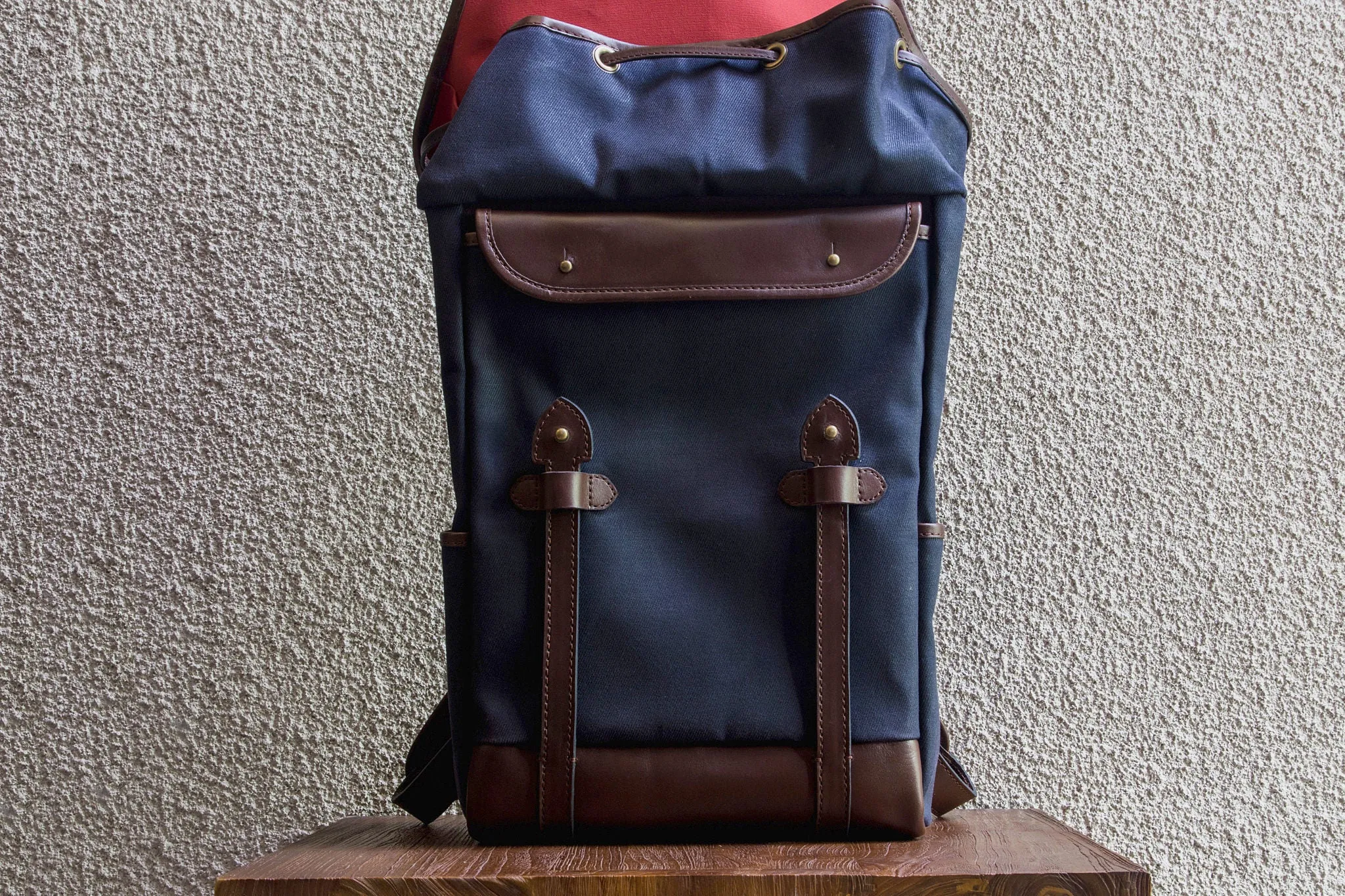 Daypack/Navy - Waxed Twill sold by Cravar product image thumbnail 5