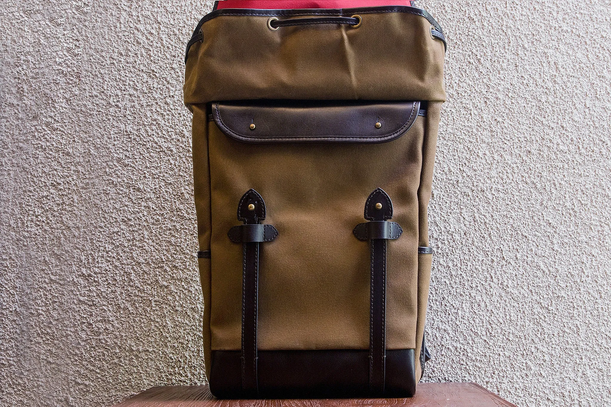 Daypack/Mocca - Waxed Twill - 2 Weeks Preorder sold by Cravar product image thumbnail 5